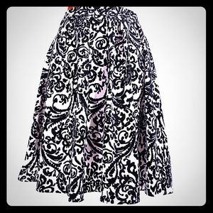Adrienne Vittadini Flounce Skirt